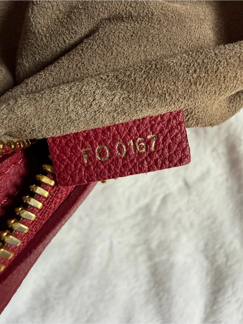 💞🔥 LOUIS VUITTON SOFIA COPPOLA SC MM LEATHER ROUGE BAG💕